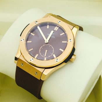 Hublot - Classic Fusion - Ultra-Thin King Gold Brown Shiny Dial