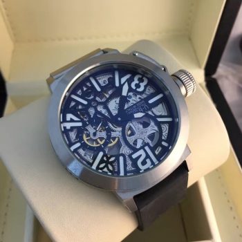 U-Boat - Classico - 45 Tungsten Skeleton