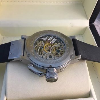 U-Boat - Classico - 45 Tungsten Skeleton