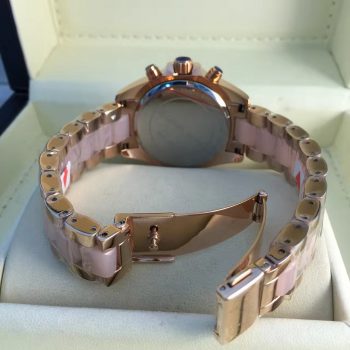 Michael Kors - Bradshaw Rose-Tone and Acetate Watch