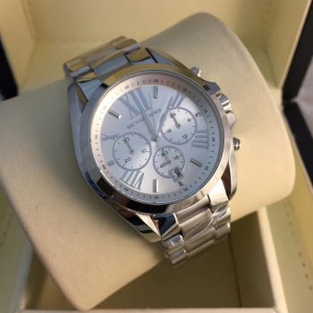 Michael Kors - Oversized Bradshaw Silver Watch