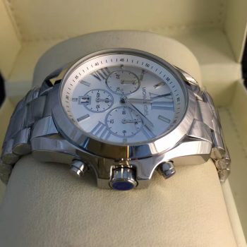 Michael Kors - Oversized Bradshaw Silver Watch