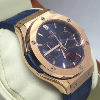 Hublot - Classic Fusion - Chronorgaph Berluti Scritto Ocean Blue