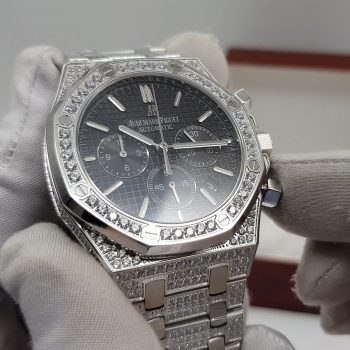 Audemars Piguet - Royal Oak Chronograph Quartz Diamonds (0203)