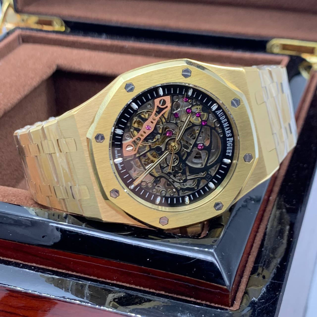 Audemars Piguet - Royal Oak Frosted Double Balance Wheel Openworked