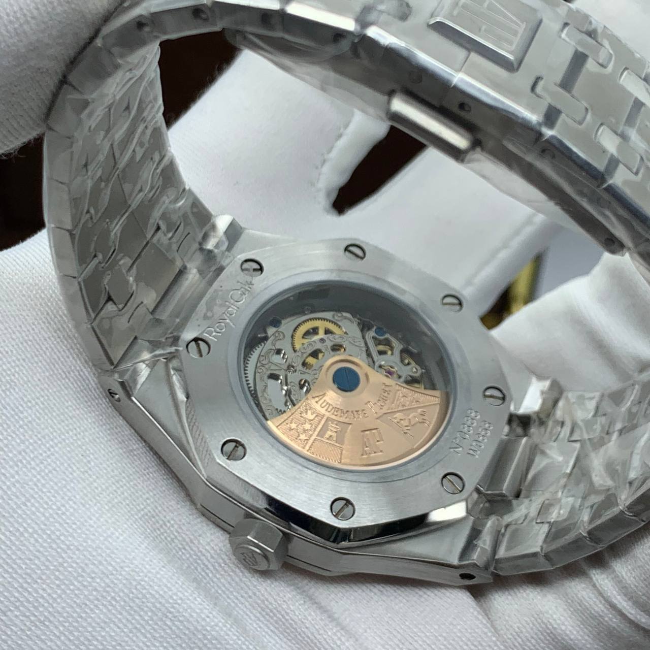 Audemars Piguet - Royal Oak Frosted Gold Double Balance Wheel Openworked (0052.3)
