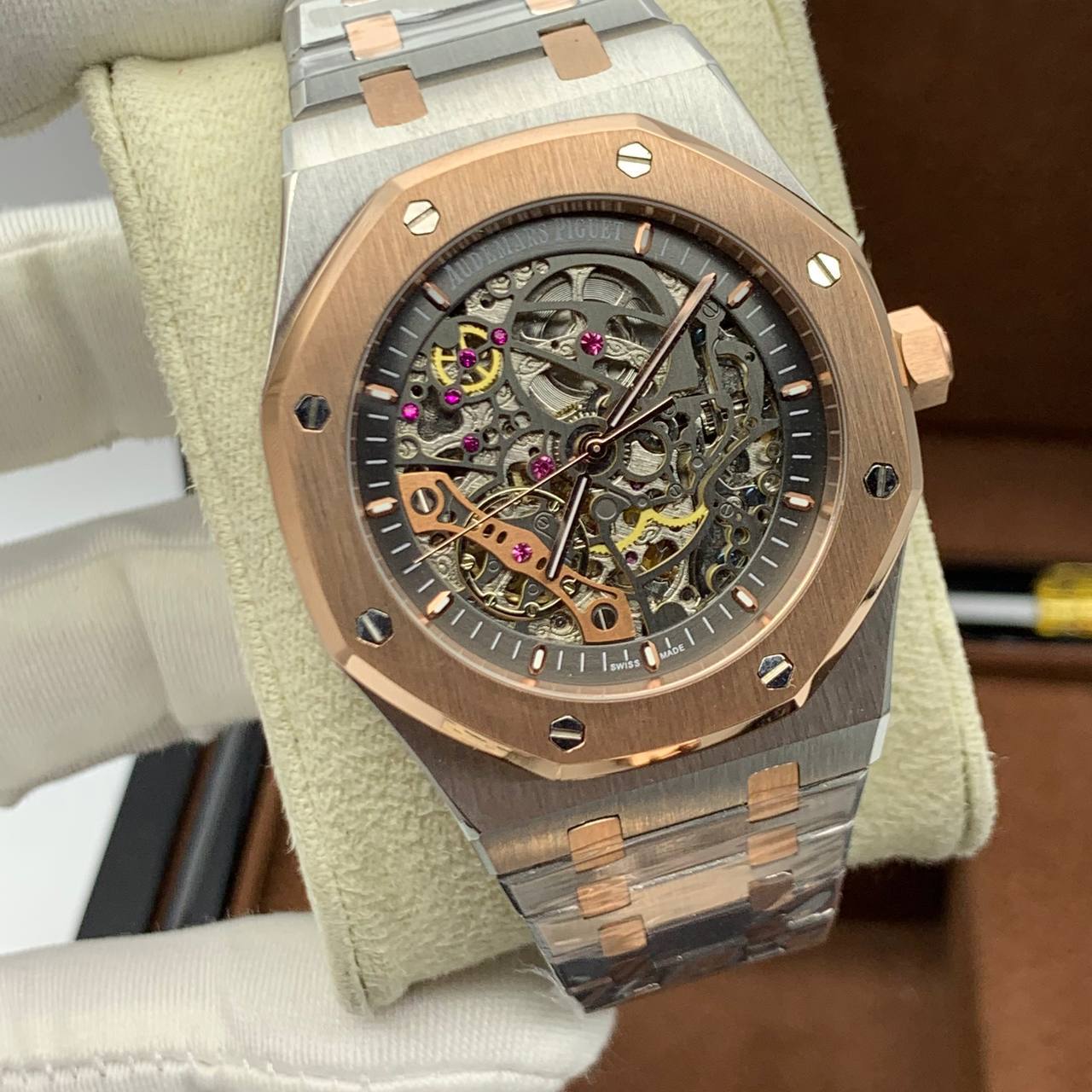 Audemars Piguet - Royal Oak Frosted Double Balance Wheel Openworked