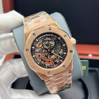 Audemars Piguet — Royal Oak Frosted Gold Double Balance Wheel Openworked (0052.1)
