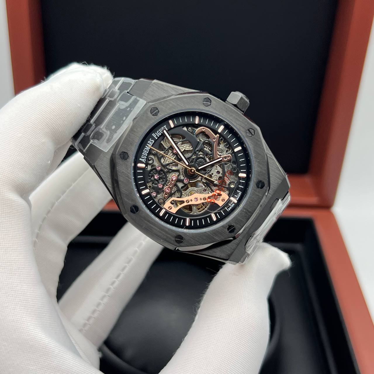 Audemars Piguet - Royal Oak Frosted Gold Double Balance Wheel Openworked (0052.6)